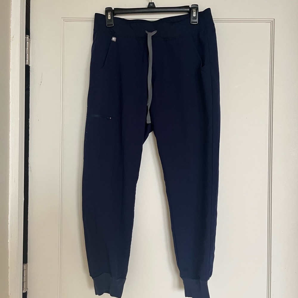 Figs navy joggers